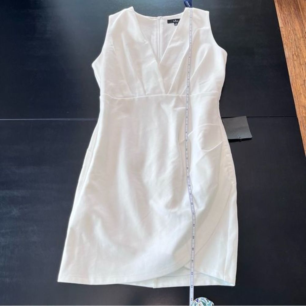 Lulu's White Sleeveless Dress - Picture 8 of 11